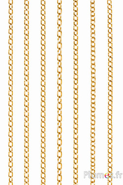 Kette - Ø 5 mm - goldgelb